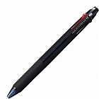 ジェットストリーム４色　０．７ｍｍ　透明ブラック