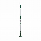 ＦＸハンドル　アルミ伸縮柄　グリーン