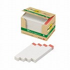 ポストイット　再生紙ふせん７５×１２．５赤帯２０冊