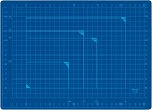 カッティングマットＡ４　ブルー