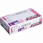 ビニール使い切り手袋　粉無　Ｌ　１００枚×２０