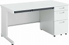 ピクサ２Ｄ７００片袖机Ｗ１４００　スノーホワイト