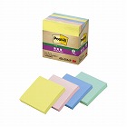 ポストイット強粘着７５×７５　パステル混色　５冊
