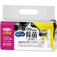 シルコットＷ９９．９９％除菌　詰替　４０枚入×３２