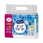 シルコットウェットピュアウォータ詰替５８枚入×３２