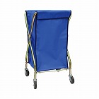 ダストカート　７０Ｌ　フレーム＋袋ブルー