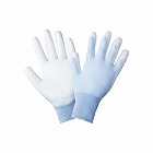 ウレタン背抜き手袋　ブルーＳ　１０双入