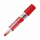 ホワイトボードマーカーノックル　太字丸芯　赤１０本