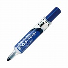 ホワイトボードマーカーノックル　中字丸芯　青１０本
