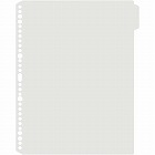 ＰＰインデックスＡ４縦３０穴クールトーン６山１組