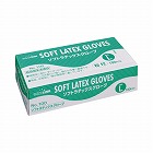 ソフトラテックスグローブ　粉付　Ｌ　１００枚入
