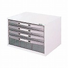 アバンテレターケース　Ａ４ヨコ型　浅３・深１段×３