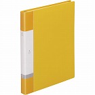 クリヤーブック交換式　黄　Ａ４縦背幅２５ｍｍ１０冊