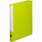 マニュアルリングＦ背幅３２ｍｍＡ４縦　ライムＧ