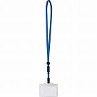 キズが付きにくい名札　名刺サイズ　青　１０個入