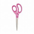 ハサミ刃渡り７５ｍｍ　ピンク　１２本入
