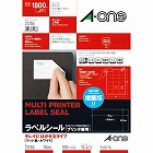 キレイにはがせるラベル　兼用１８面上下余白１００枚