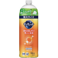 キュキュット　オレンジ　詰替用　７００ｍｌ×４