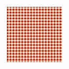 包装紙　レトロギンガム赤　半才判　５０枚