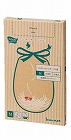 ひも付シュレッダー袋　Ｍ半透明　５０枚×５