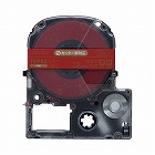テプラ　ＰＲＯテープ　リボン　レッド　金文字