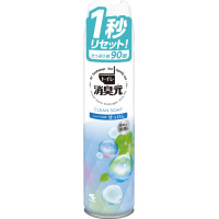 消臭元スプレー　ふんわり清潔せっけん２８０ｍｌ×４