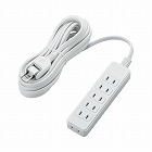 ＯＡタップ　２Ｐ　６個口　５ｍ　シャッター付