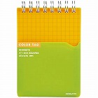 ツインリングメモＡ７＜カラータグ＞イエロー