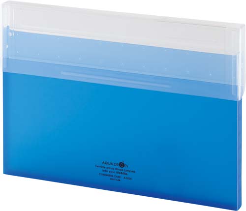 コングレスケース薄型 青