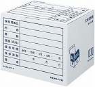 文書保存箱　Ｂ４・Ａ４用　ホワイト　１０個入