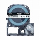 テプラ　ＰＲＯテープ　下地がかくせる　９ｍｍ黒文字