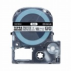 テプラ　ＰＲＯテープ　下地がかくせる１８ｍｍ黒文字
