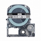 テプラ　ＰＲＯテープ　下地がかくせる２４ｍｍ黒文字