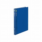 クリヤーブックＫ２　固定式Ａ４縦２０Ｐ青