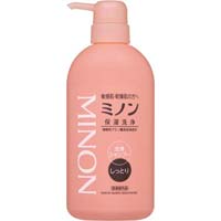 ミノン全身シャンプーしっとりボトル　４５０ｍｌ