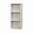 カラーボックス　ＣＸ‐３Ｆ　オフホワイト３段