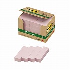 ポストイット　再生紙見出し５０×１５　ピンク２５冊