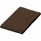 業務用ショートパイルスレンタオル　ブラウン　６枚