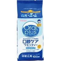 口腔ケアウエッティー　詰替用　１００枚×４