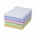 カラーおしぼりタオル　５色アソート×５パック