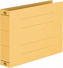 フラットファイル厚とじ５００　Ａ４Ｅ　イエロー１冊