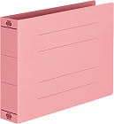 フラットファイル　厚とじ５００　Ａ４Ｅ　ピンク１冊