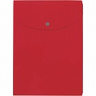 ポケット付エンベロープマチ付縦　レッド１０冊
