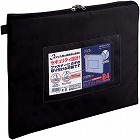 事務用連絡ケース　シャトルバッグ　Ｂ４黒×１０