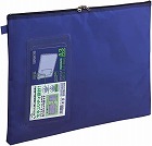 事務用連絡ケース　シャトルバッグ　Ａ３青×５