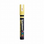 ブラックボードポスカ　中字丸芯　黄