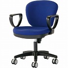 ＭＢチェア　肘付　ＢＫシェル　ブルー