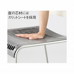 スタッキングチェア背ＷＨ座クッションＧＲ４脚セット 買いやす.net