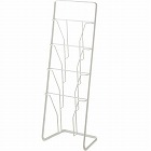 タワー　マガジンスタンド　４段　ホワイト