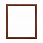 色紙額縁　２７３×２４２ｍｍ　茶